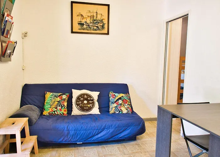 T3 With Parking And Terrace Next To The Sea Apartmán Leucate